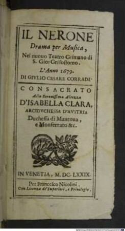 Il Nerone