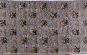 Seidenbrokat mit Blumenzweigen