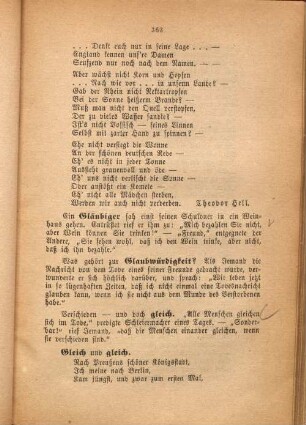 Verschieden - und doch gleich.