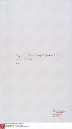 Augar, C. W., Professor in Frankfurt