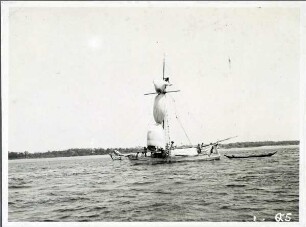 Balandra (Segelkutter) auf dem Orinoco