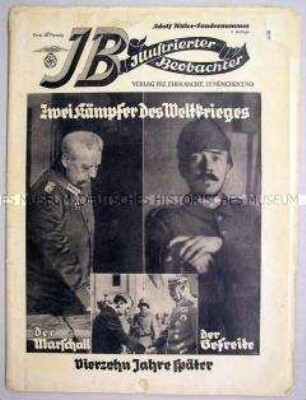 Sonderausgabe des "Illustrierten Beobachter" zum Geburtstag von Adolf Hitler