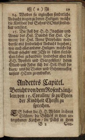 Andertes Capitel.