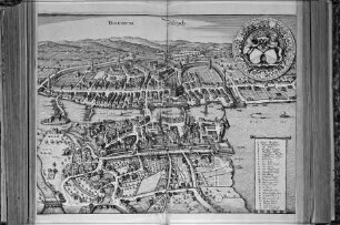 Ansicht von Zürich aus: Archontologia Cosmica, sive imperiorum, regnorum, principatuum.