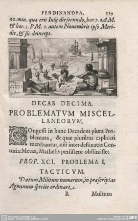 DECAS DECIMA. PROBLEMATUM MISCELLANEORUM.