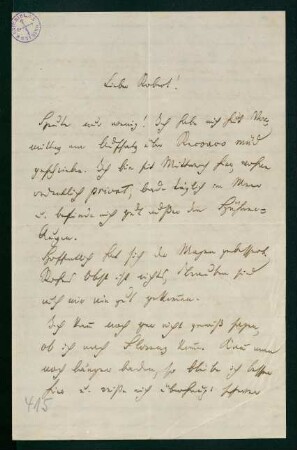 Brief vom 13. September 1875