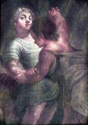 Die Vereidigung Maria Theresias vor dem Ordenshaus der Barmherzigen Brüder