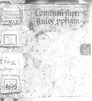 De blasphemia in spiritum sanctum - BSB Clm 4645