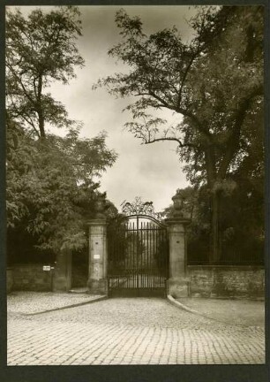 Schloßgarten, Tor Schmiedeeisen