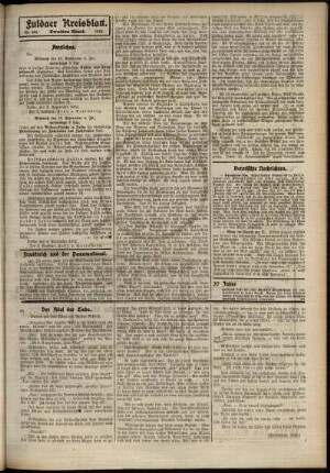 Zweite Ausgabe vom Montag, den 09. September 1912.