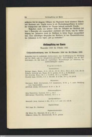 Stellungskrieg vor Ypern