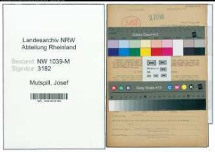 Entnazifizierung Josef Mutspill , geb. 06.12.1905 (Angestellter)