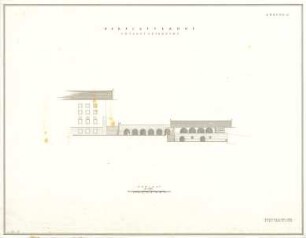 Fick, Roderich; Obersalzberg; Gasthof Platterhof - Unterstandsräume (Ansicht)