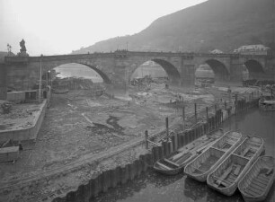 Fundamentsicherung Alte Brücke Heidelberg