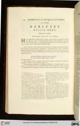 LXXVIII. Hercules / LXXVIII. Ercole