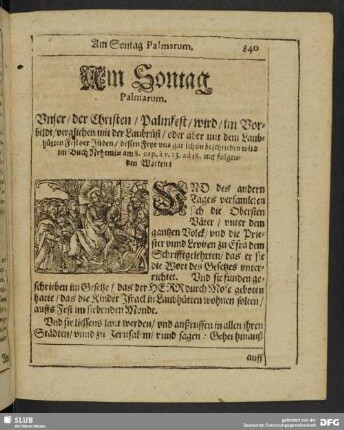 Am Sontag Palmarum