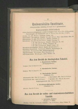 Universitäts-Bibliothek.
