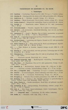 Teekeningen en Gravures (17e - 20e eeuw) (1239-1374)