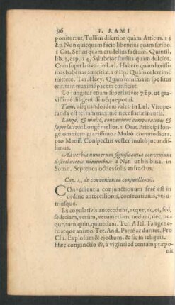 Cap. 4, de convenientia coniunctionis.