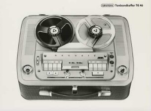 Tonbandgerät "TK 46" der Grundig-Werke