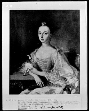 Sophie Christine Wilhelmine Gräfin zu Solms-Laubach, verheiratet mit Ferdinand Wilhelm Ernst Fürst zu Solms-Braunfels
