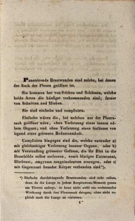 Über Brustwunden : Inaugural-Abhandlung