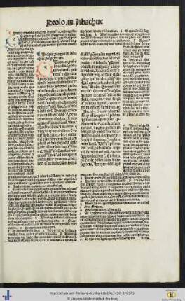 Prologus in Abachuc prophetam cum expositione