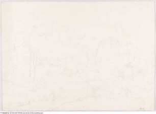 Landschaft bei Nemi