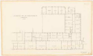 Auswärtiges Amt, Berlin-Mitte Umbau: Grundriss 1. Obergeschoss 1:100