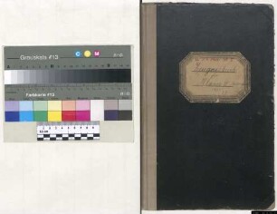 Zeugnisbuch der VI. Klasse