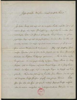 Brief an Louis Spohr : 05.03.1845