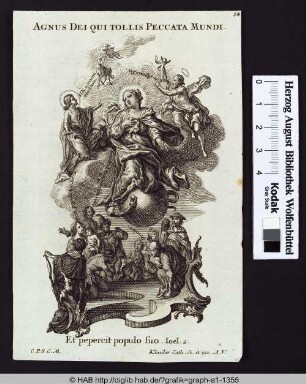Agnus Dei qui tollis peccata mundi.