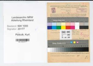 Entnazifizierung Kurt Pietrzik, geb. 24.12.1904 (Heizer)