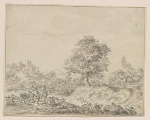 Landschaft mit Hirten