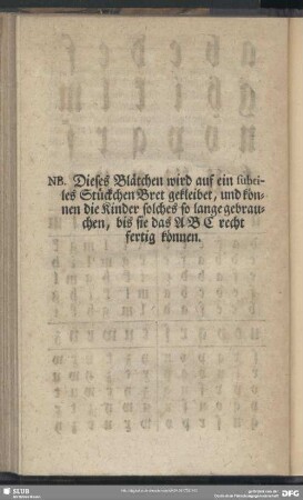 Nachbemerkung