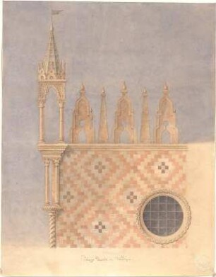 Bürklein, Eduard; Venedig (Italien); Palazzo Ducale (Dogenpalast) - Detail