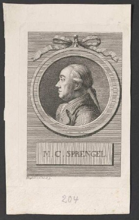 Porträt Matthias Christian Sprengel (1746-1803)