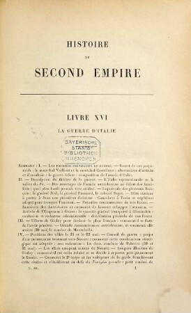 Histoire du Second Empire, 3