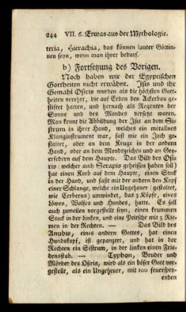 b) Fortsetzung des Vorigen.