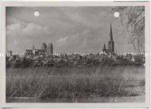 Lübeck, Blick über die Wakenitz