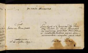 Palm, Jonathan von. Leipzig, 18.9.1690.