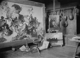 Künstleratelier Otto Seitz (1846-1912), Dekorationsmaler