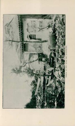 Temple at Gifu after the earthquake