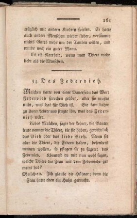 34. Das Federvieh