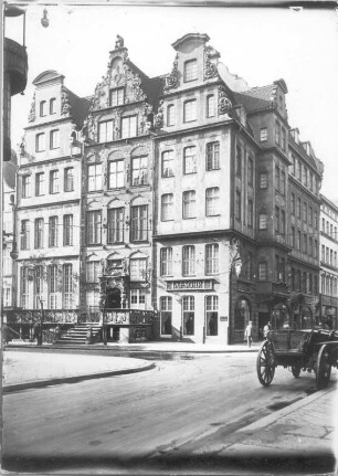 Gdańsk/Polen, ul. Piwna 1 (Danzig, Jopengasse). Schlüterhaus (1640; Geburtshaus von Andreas Schlüter)