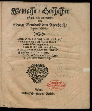 Weinacht-Geschichte