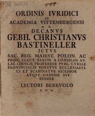 Diss. de dotibus