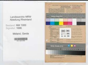 Entnazifizierung Gerda Meland, geb. 16.04.1920 (Buerogehilfin)