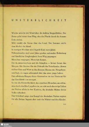 Unsterblichkeit