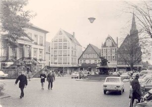 Situation am Marktplatz. Detmold. Marktplatz. übergeben von Frau Steichele